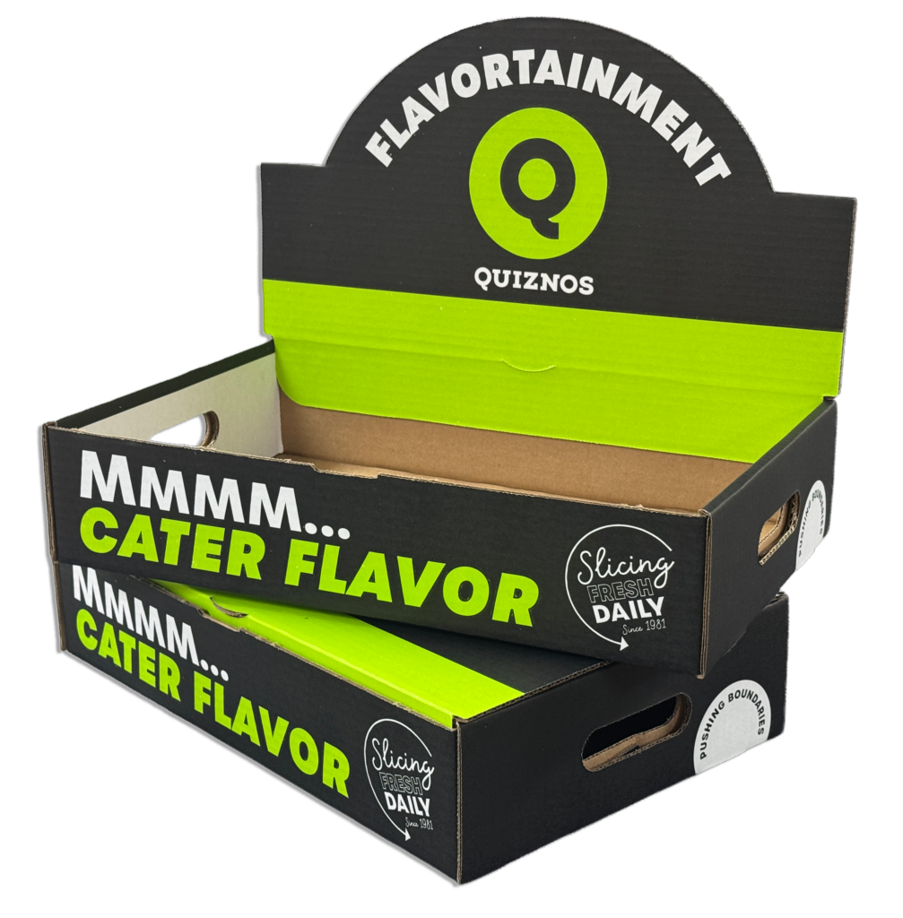 Quiznos catering box
