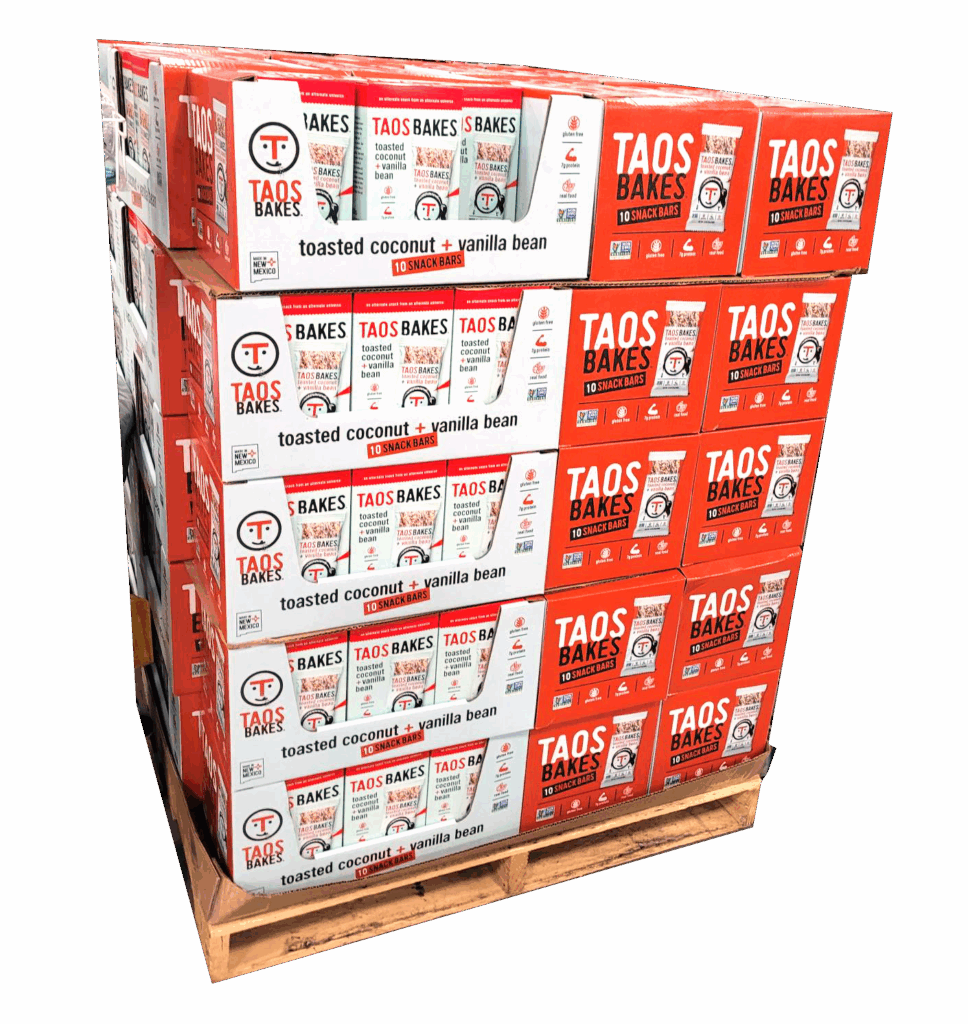 Full pallet display for club stores