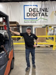 Steve on the DeLine Digital manufacturing side