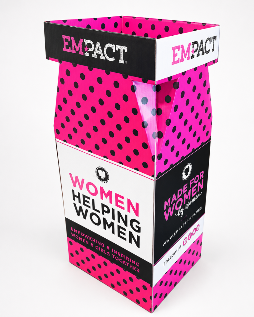 Women dump bin