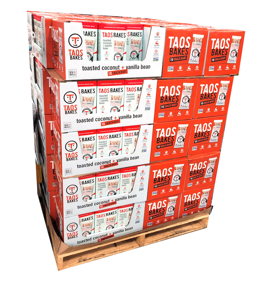 Taos pallet display