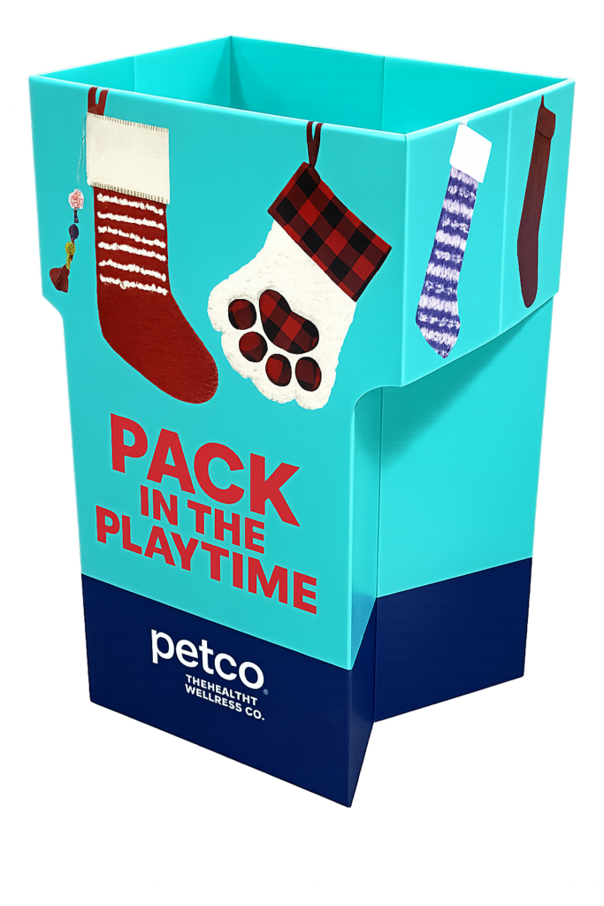 pet co dump bin